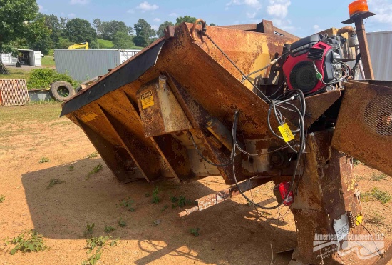 MINI SKID STEER LOADER STUMP GRINDER