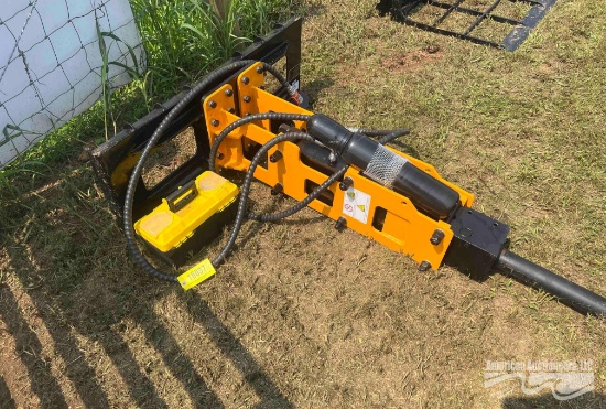 QUICK ATTACH 680 SKID STEER ROCK HAMMER