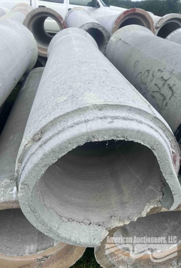 18" X 8' CONCRETE TILE/PIPE