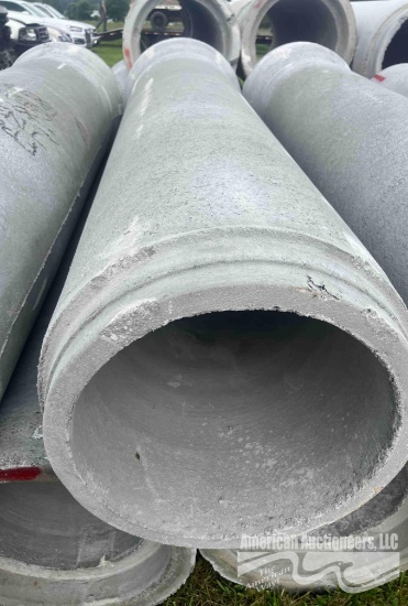 18" X 8' CONCRETE TILE/PIPE