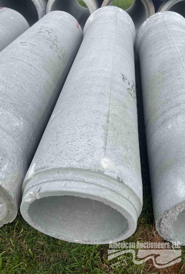 18" X 8' CONCRETE TILE/PIPE