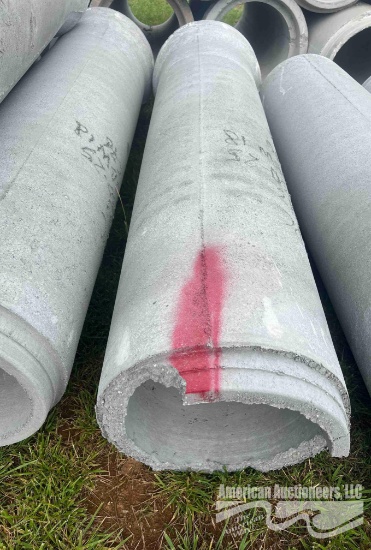 18" X 8' CONCRETE TILE/PIPE