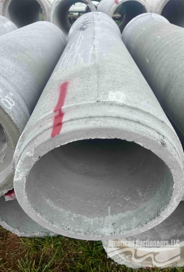 18" X 8' CONCRETE TILE/PIPE