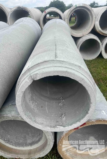 18" X 8' CONCRETE TILE/PIPE