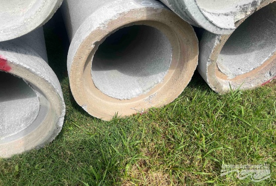 18" X 8' CONCRETE TILE/PIPE