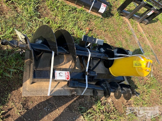 QUICK ATTACH HYD AUGER W/16" & 12" ITS