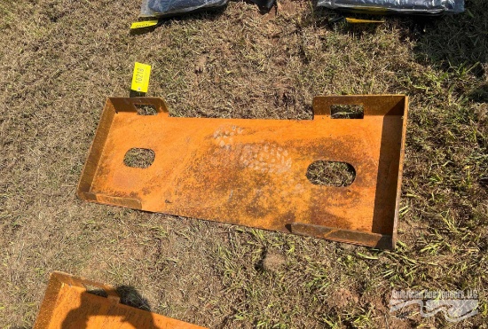 QUICK ATTACH SKID STEER WELDABLE PLATE