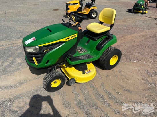 2021 JOHN DEERE S120 RIDING MOWER
