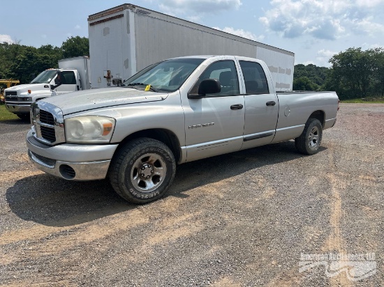 2007 Dodge Ram Pickup Pickup Truck, VIN # 1D7HA18P17J582109
