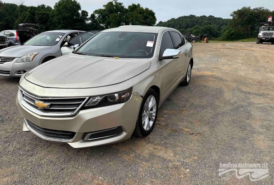 2014 Chevrolet Impala Passenger Car, VIN # 2G1125S3XE9129596