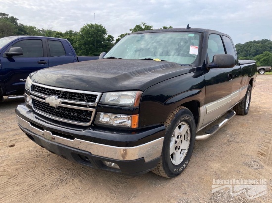 2006 Chevrolet Silverado Pickup Truck, VIN # 1GCEC19T56Z196926
