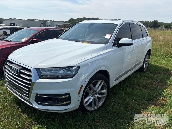 2018 Audi Q7 Multipurpose **PARTS ONLY** Vehicle