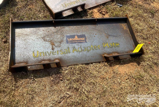 UNIVERSAL ADAPTER SKID STEER PLATE