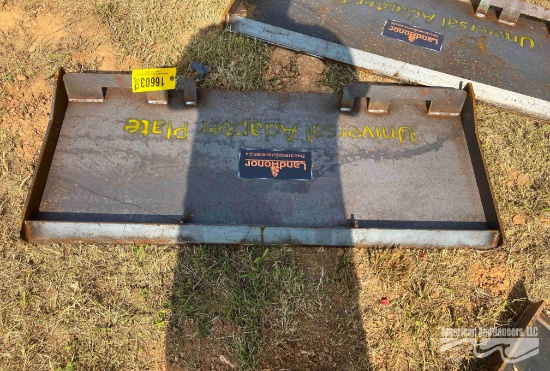 UNIVERSAL ADAPTER SKID STEER PLATE