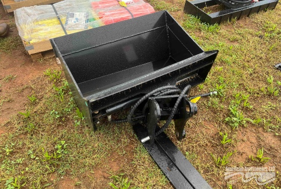 35" HYDRAULIC TILT BKT FOR MINI EXCAVATOR