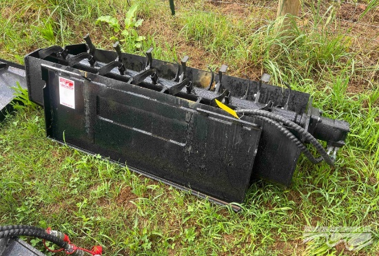 QUICK ATTACH HYD 57" SKID ROTARY TILLER