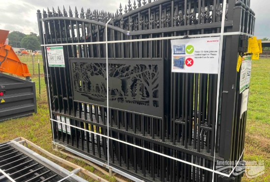 7FTX20FT METAL FARM GATE