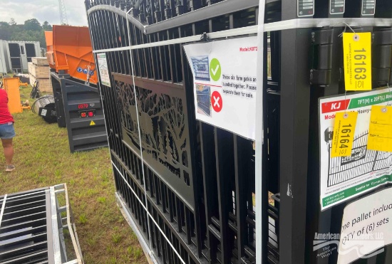 7FTX20FT METAL FARM GATE