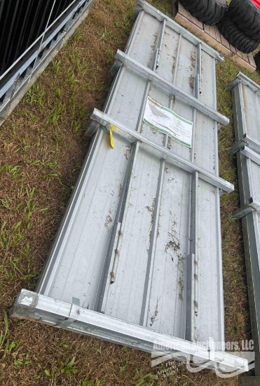 UNUSED 10' CORRUGATED STEEL PANEL