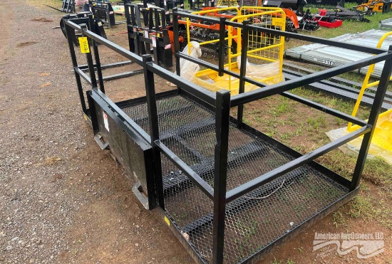 MAN BASKET FOR SKID STEER
