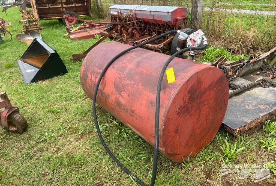 FUEL TANK W/HAND CRANK DUMP
