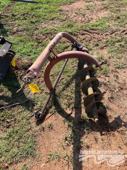3PTH POST HOLE AUGER W/8" BIT