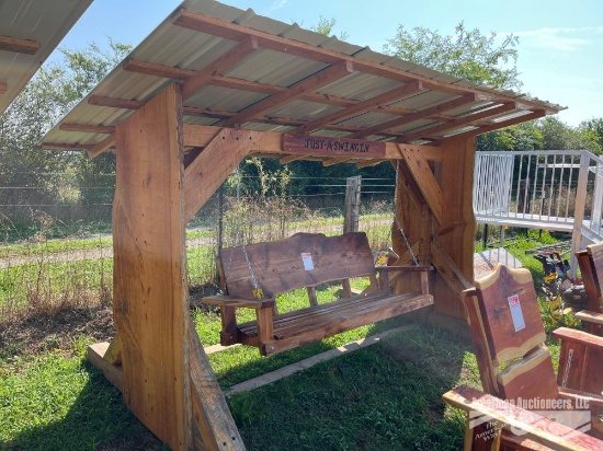 JUST A SWINGING CEDAR SWING
