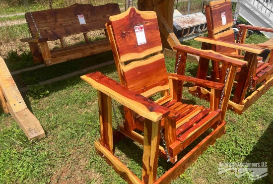 CEDAR CHAIN GLIDER CHAIR