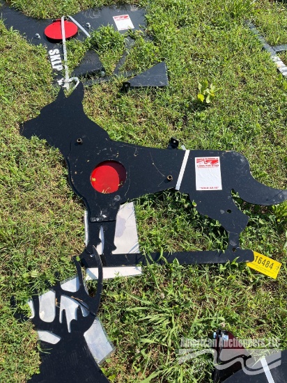 DOG SHAPED SHOOTING TARGET
