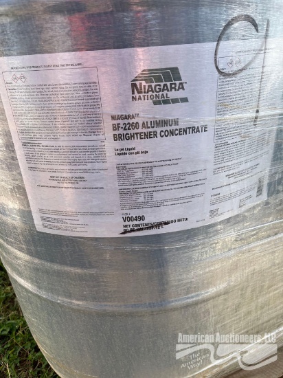 (4) 60 GAL DRUMS BRIGHTENER