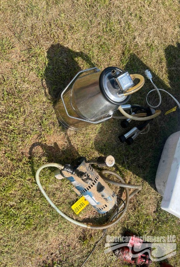 COW MILKING MACHINE