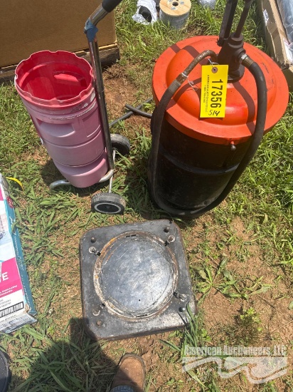 HAND OIL PUMP/SAND BLASTER