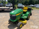 2009 JOHN DEERE X300 RIDING MOWER