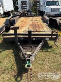 18' DUAL AXLE TRAILER W/RAMPS