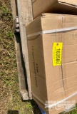 BOX OF 32 PCS 2''X27FT-5T RATCHET STARPS AND 10 PCS OF 1 1/2''X27FT-3T RATCHET STRAPS