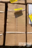 BOX OF 32 PCS 2''X27FT-5T RATCHET STARPS AND 10 PCS OF 1 1/2''X27FT-3T RATCHET STRAPS