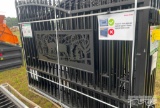 7FTX20FT METAL FARM GATE