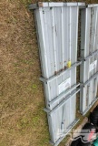 UNUSED 10' CORRUGATED STEEL PANEL