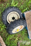 2 TRU POWER 6-12 R1 TIRES