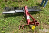3PTH 6' GRAVEL RAKE