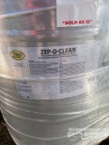 (4) 50 GAL DRUMS ZEP O CLEANER FOR BATHROOM