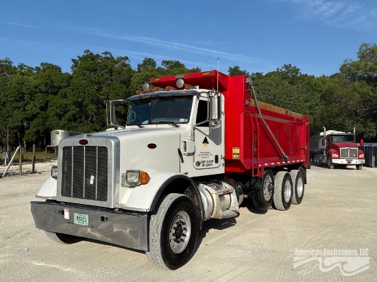 2020 PETERBILT TRIPLE AXLE DUMP TRUCK