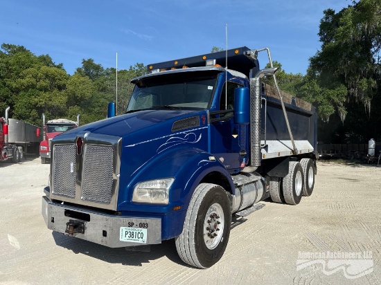 2017 KENWORTH T880 TANDEM AXLE DUMP TRUCK