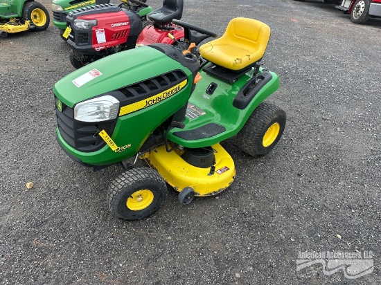 JOHN DEERE D105 RIDING MOWER