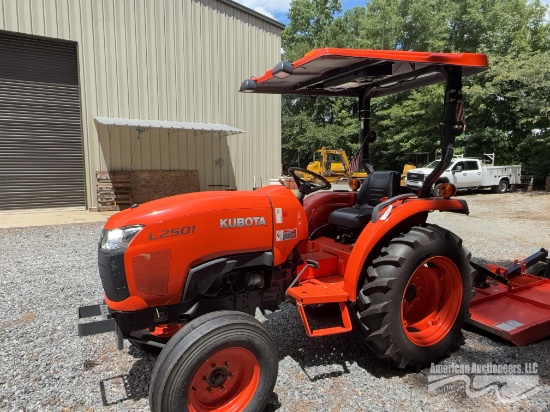 Kubota L2501f Farm Tractor Sn 10392