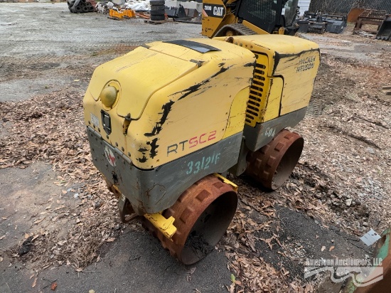 2010 Wacker Neuson RTSC2 Articulating Trench Roller