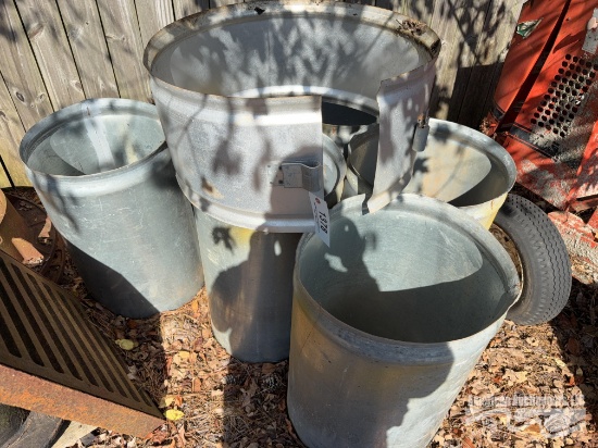 10 Galvanized pipe with 7 Galvanized couplers