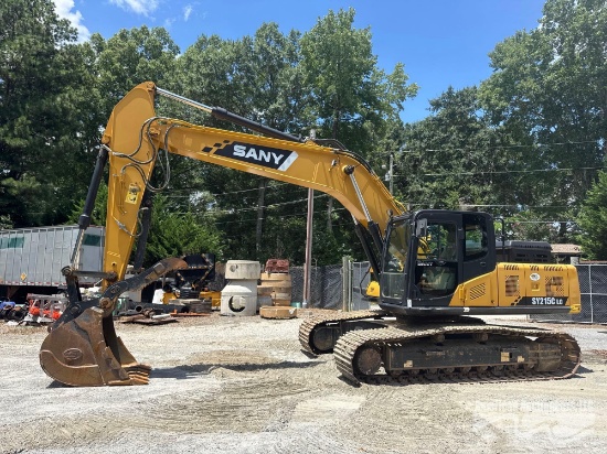 2021 Sany Sy215c Lc Hyd Excavator Sn Syo21mbk36378