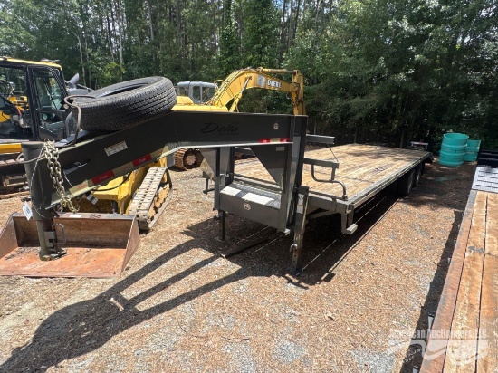 2019 Delta Dual Tandem Axle Gooseneck Trailer