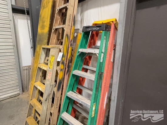 Lot Of Five Ladders